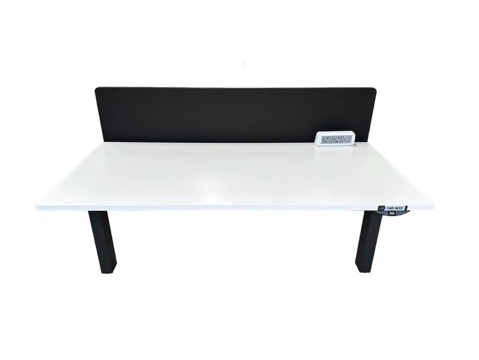 Refurbished Herman Miller Duo Sit-Stand 1600x800 with Privacy Screen and Power