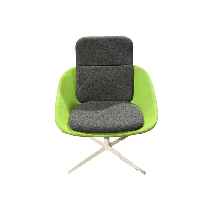 Refurbished Dishy Medium-Back in Green & Grey