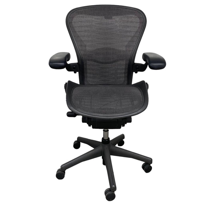 Refurbished Herman Miller Aeron - Tuxedo mesh - Fully Loaded - Size B - MK2