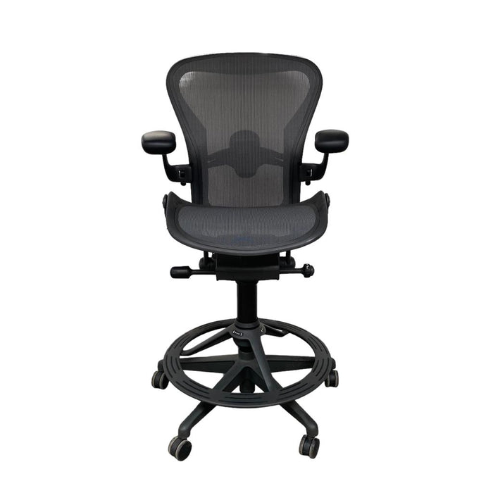 Refurbished Herman Miller Aeron Stool - Remastered - Size B