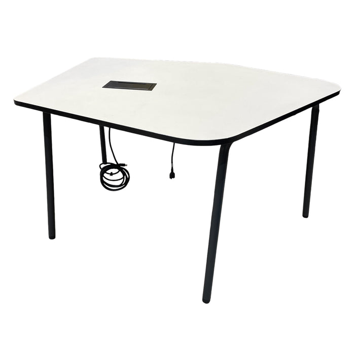 Refurbished FourReal Meeting Table in White