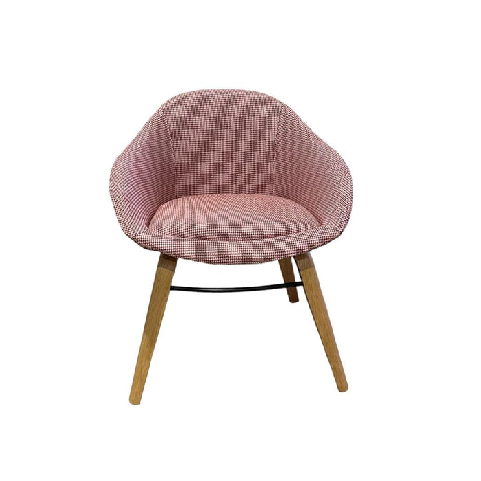 Refurbished NaughtOne Always Chair in Red & White