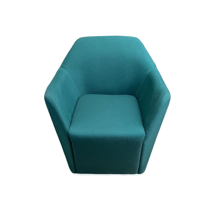 Refurbished Shuttle - Tub Chair in Green