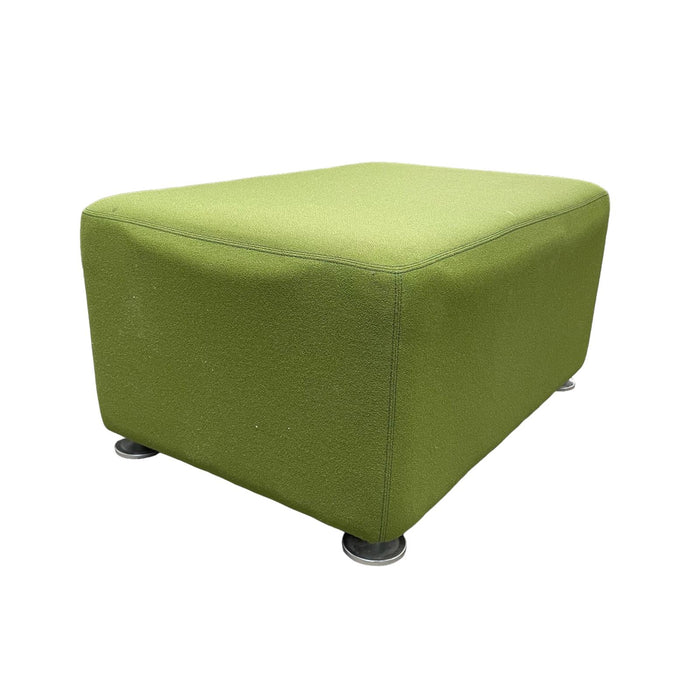 Refurbished Steelcase Pouf in Green