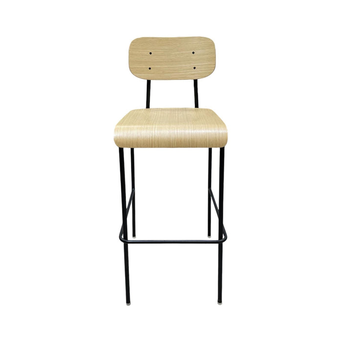 Refurbished Wooden Bar Stool