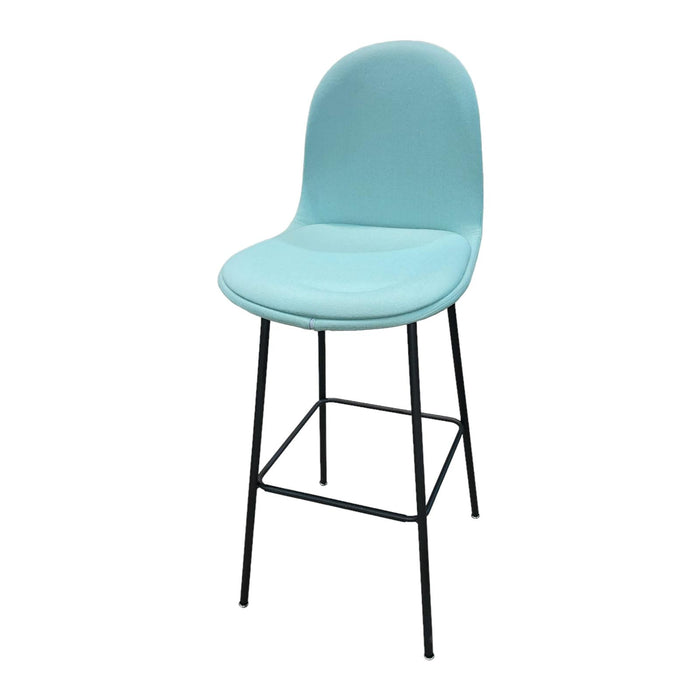 Refurbished Allermuir KIN Bar Stool in Light Blue
