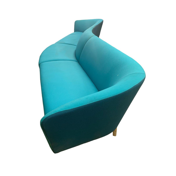 Refurbished Arper 'Loop' Modular Sofa in Blue
