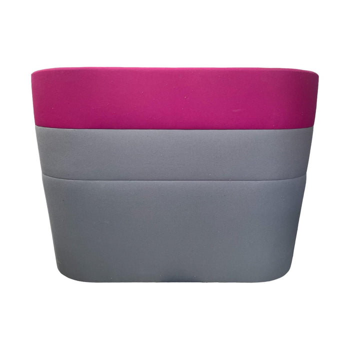 Refurbished Bene PARC Wingback Seating Booth in Pink & Grey