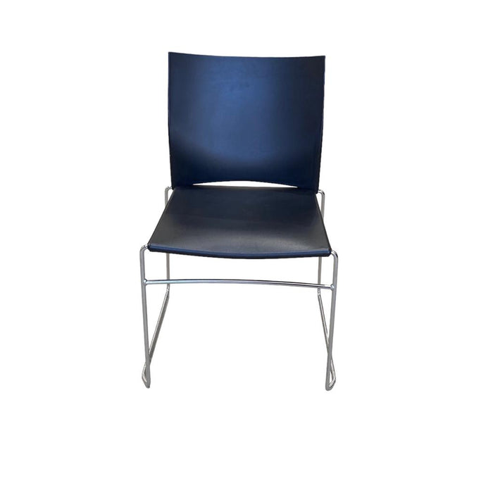 Refurbished Connection Xpresso Stacking Cantilever Chair in Black