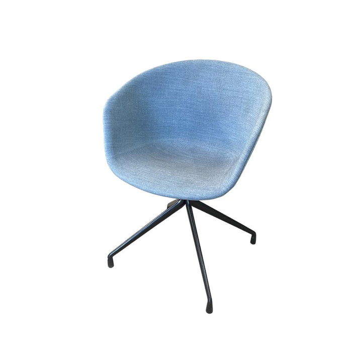 Refurbished HAY About A Chair - AAC 21 - in Denim Blue