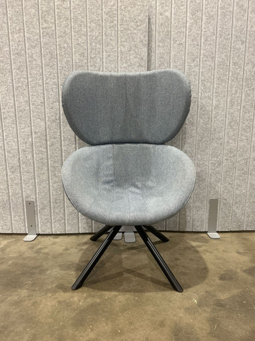 Refurbished Edge Design Runna High Back Tub Grey Swivel Chair