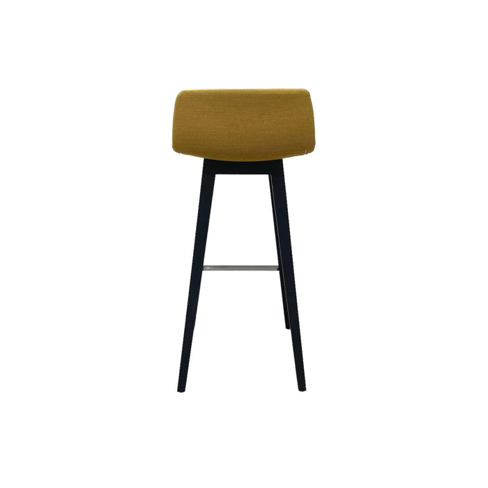 Refurbished Fina Bar Stool in Yellow