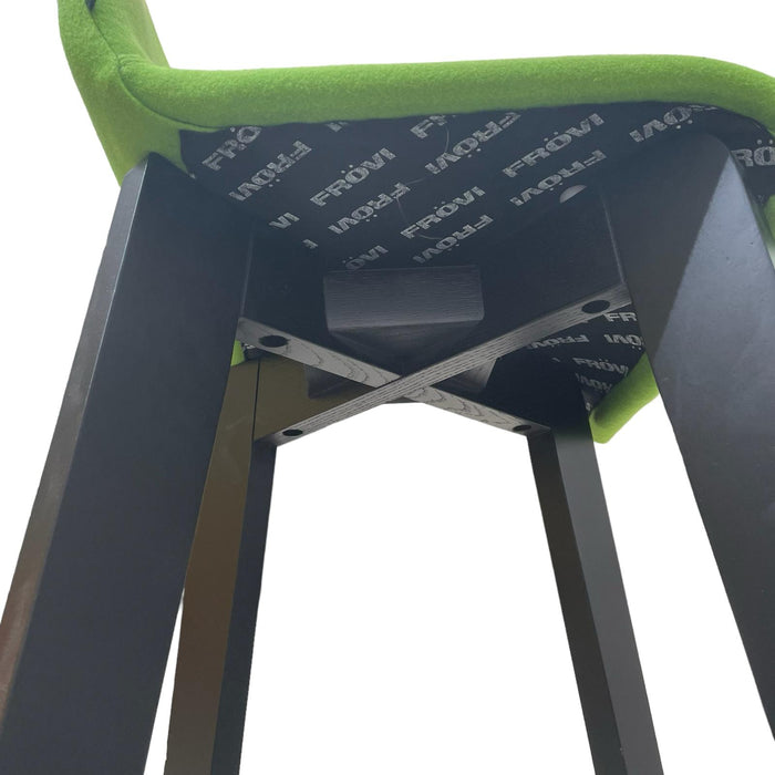 Refurbished Green Frovi Bar Stool