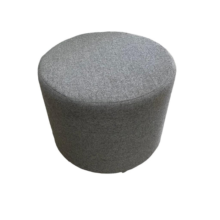 Refurbished Grey Wagstaff Area High Drum Stool