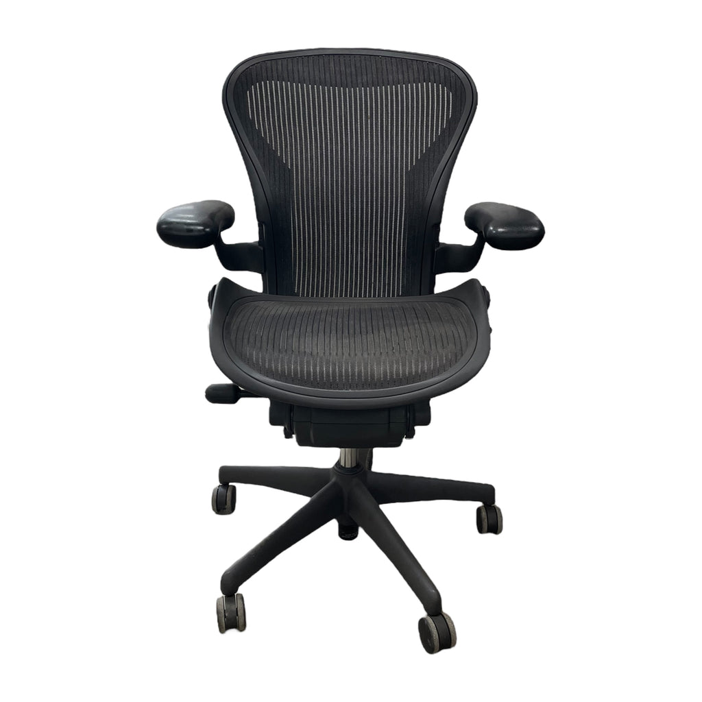 Refurbished Herman Miller Aeron - Fixed Arm - Standard - Size A