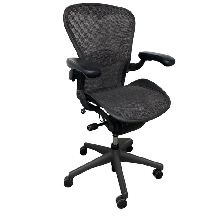 Refurbished Herman Miller Aeron - Tuxedo mesh - Fully Loaded - Size B - MK2