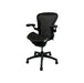 Black Herman Miller Aeron Refurbished Office Chair.
