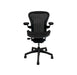 Black Aeron Herman Miller Refurbished Office Chair.