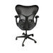 Herman Miller Mirra Chair in graphite and black, from the back.