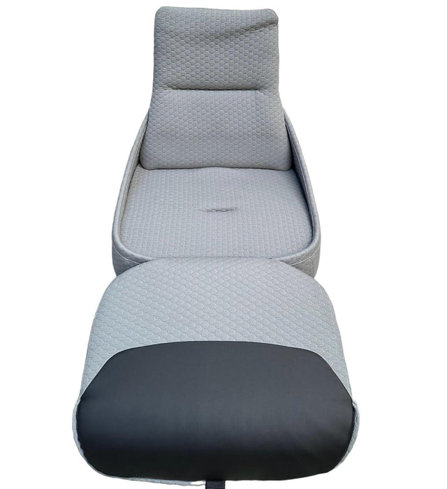 Refurbished Hosu Lounge Chair in Grey
