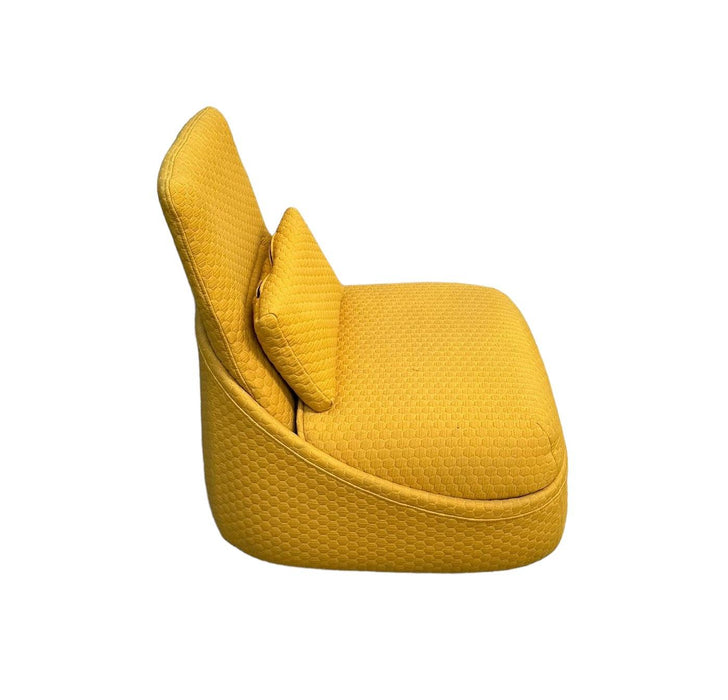 Refurbished Hosu Lounge Chair in Yellow