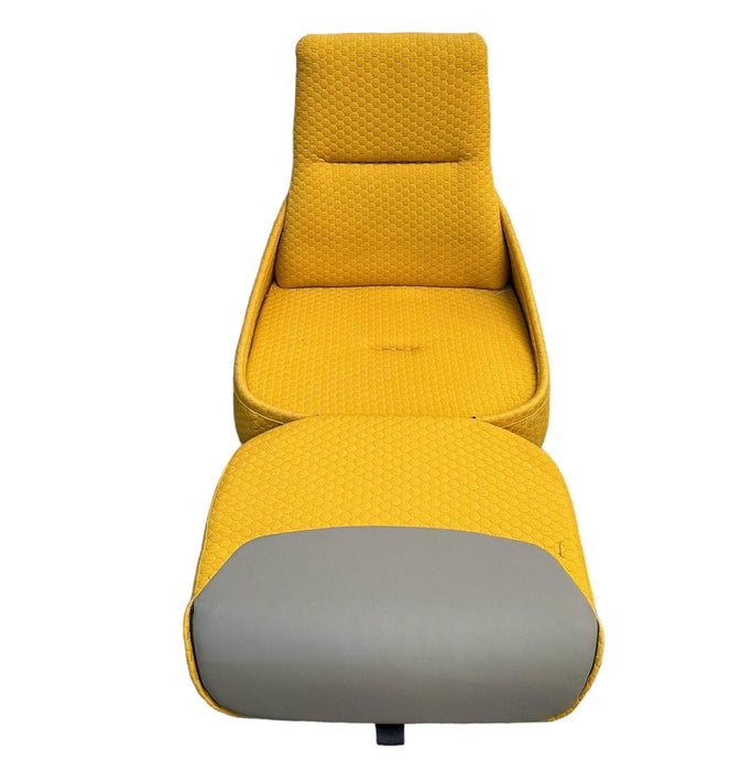 Refurbished Hosu Lounge Chair in Yellow