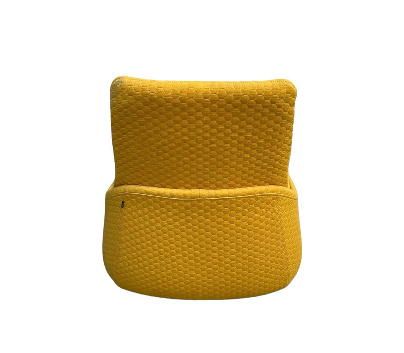 Refurbished Hosu Lounge Chair in Yellow