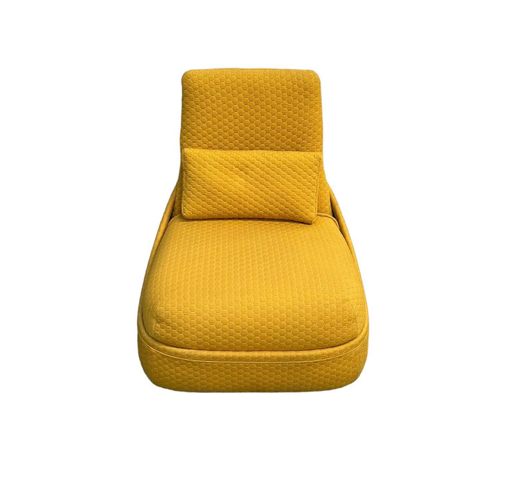 Refurbished Hosu Lounge Chair in Yellow