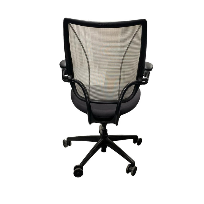Refurbished Humanscale Liberty Task Chair with Light Grey Mesh