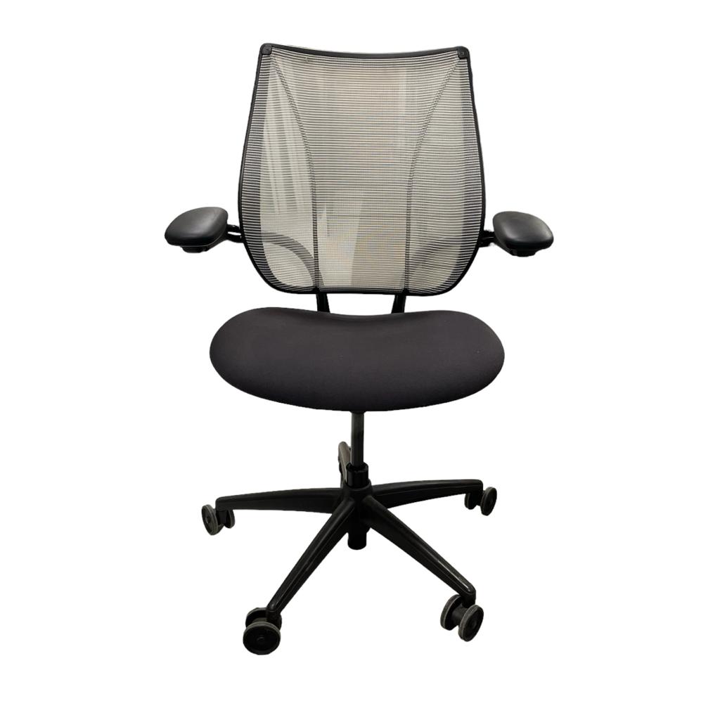 Refurbished Grey Humanscale Liberty Task Chair — Zero Office Furniture