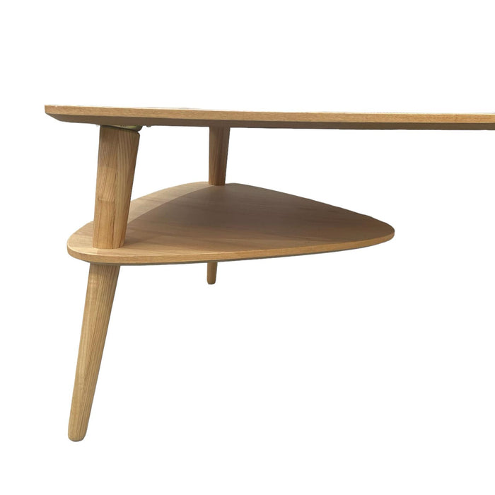 Refurbished John Lewis - Triangular Oak Coffee Table