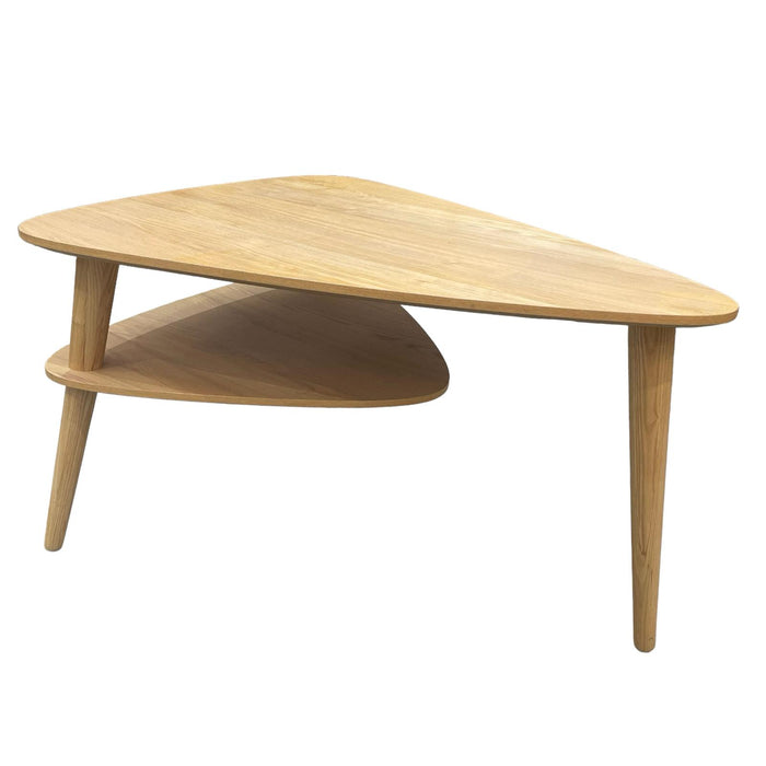 Refurbished John Lewis - Triangular Oak Coffee Table