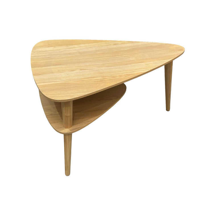 Refurbished John Lewis - Triangular Oak Coffee Table