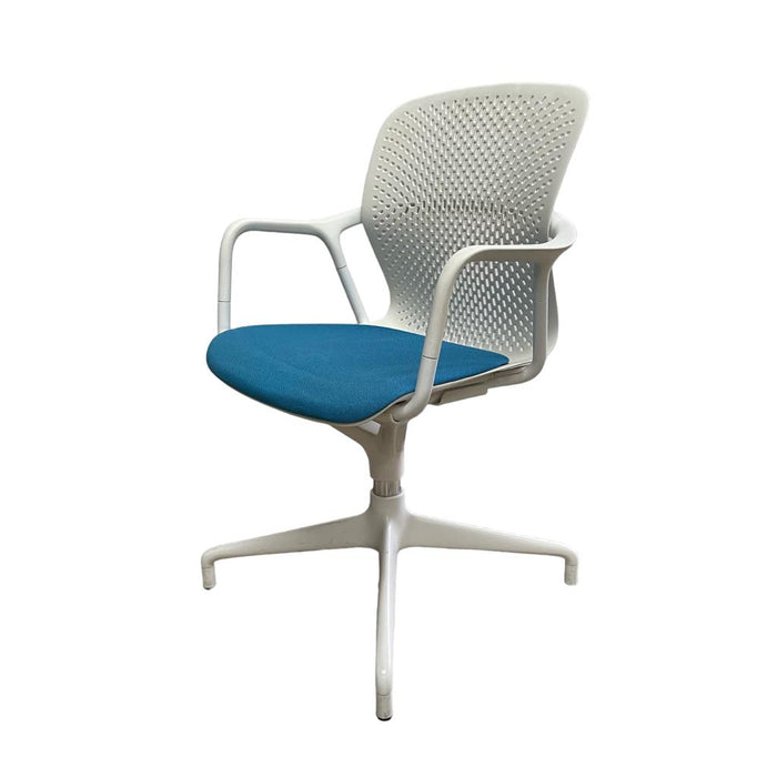 Refurbished Herman Miller Keyn Chair - White 4-Star Base