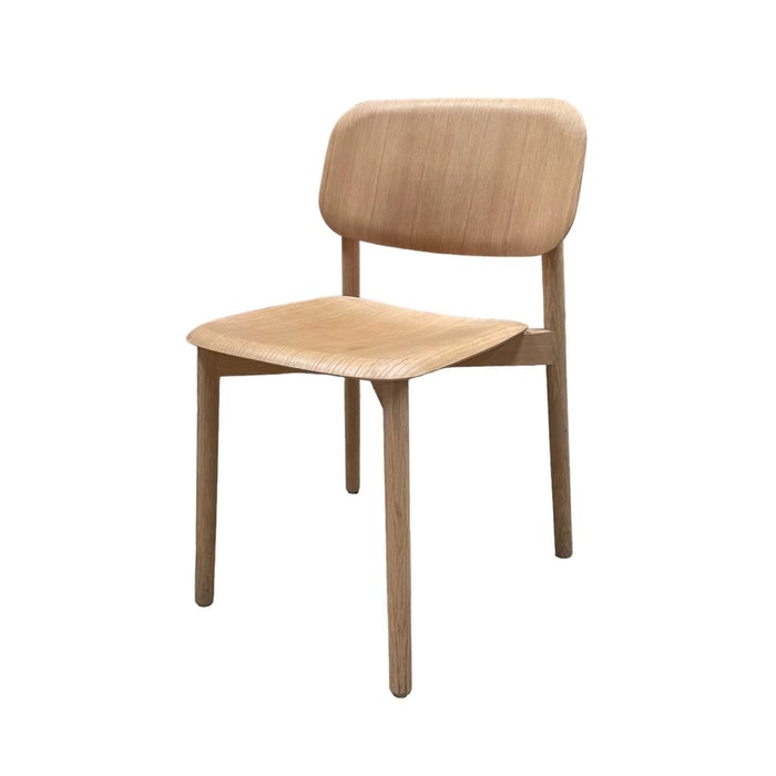 Refurbished Soft Edge 60 Wooden Stacking Chair - Choice of Colours