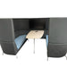 Orangebox Highback Meeting Booth Black Right