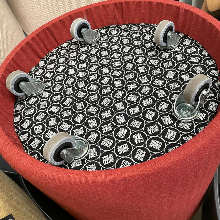 Refurbished Red BuzziSpot 3D Pouf