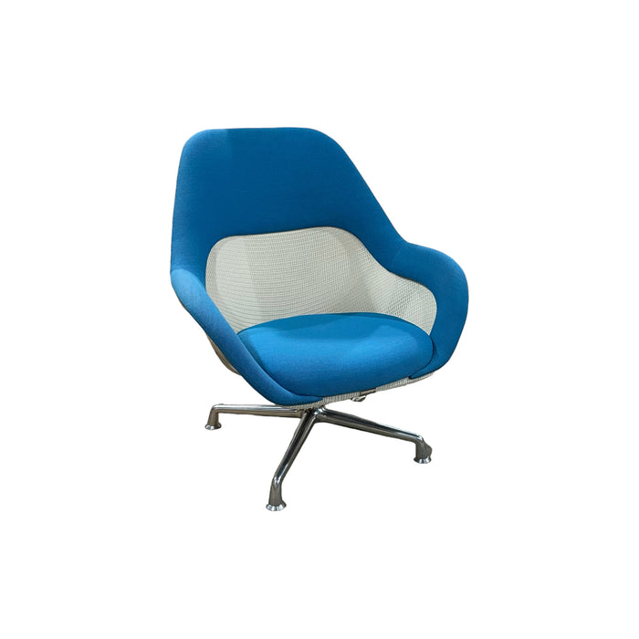 Refurbished SW_1 Conference Chair in Blue & White