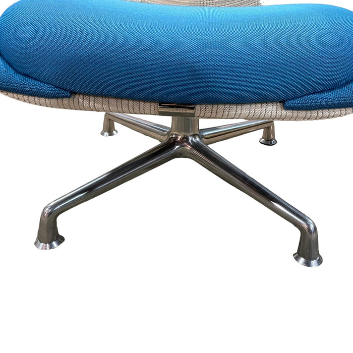 Refurbished SW_1 Conference Chair in Blue & White
