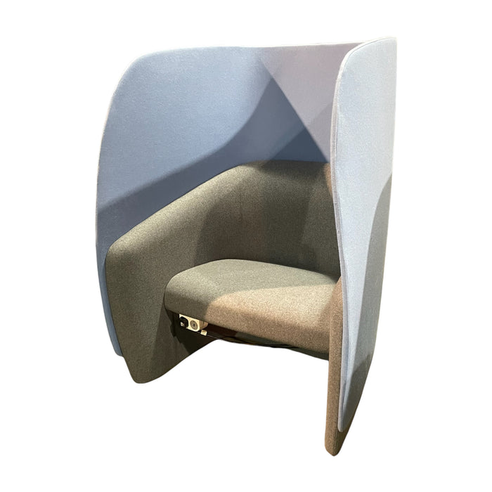 Refurbished Single Mango Booth in Blue & Grey