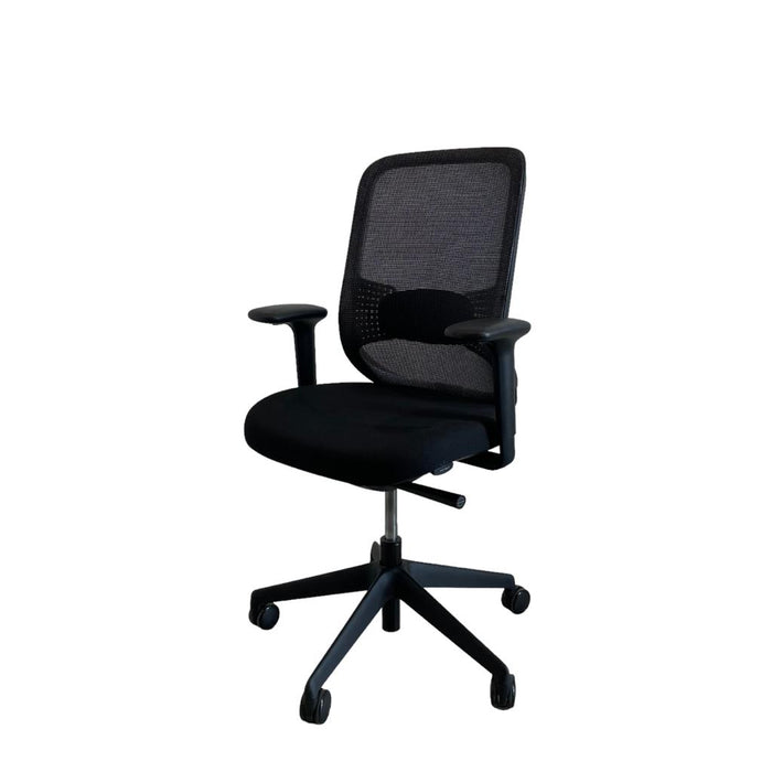 Orangebox Black Mesh Chair Right