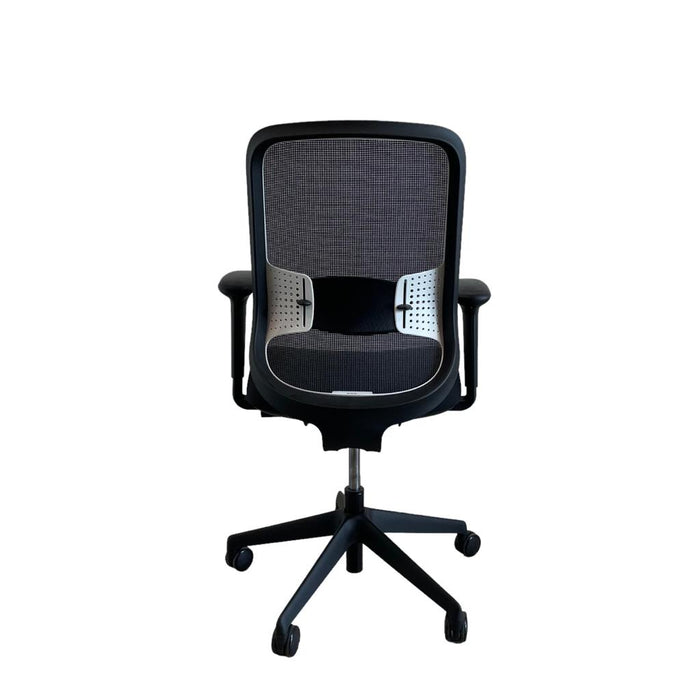 Refurbished Orangebox Do Chair - Black Mesh - Black Seat - White Back Support