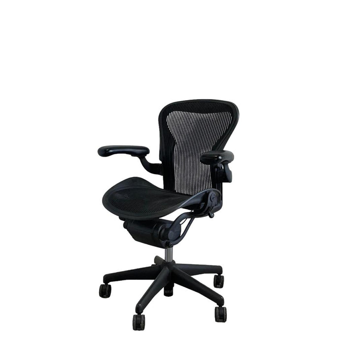 Refurbished Herman Miller Aeron, Fully Loaded, in Graphite - SIZE B - MK1