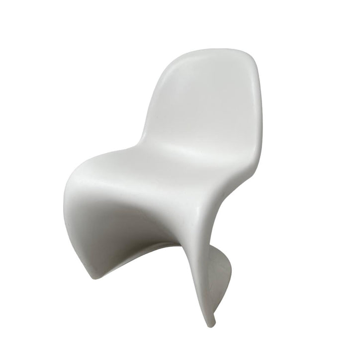 White Refurbished Vitra Panton Chair - Classic Redefined