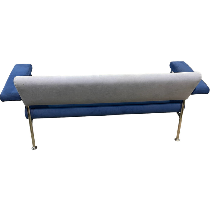 Refurbished Vintage Wolfgang C.R. Mezger Meet sofa for Brunner 1990s in Blue