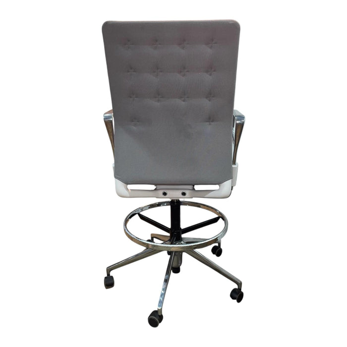Refurbished Vitra ID Trim Draughtsman Chair in Grey