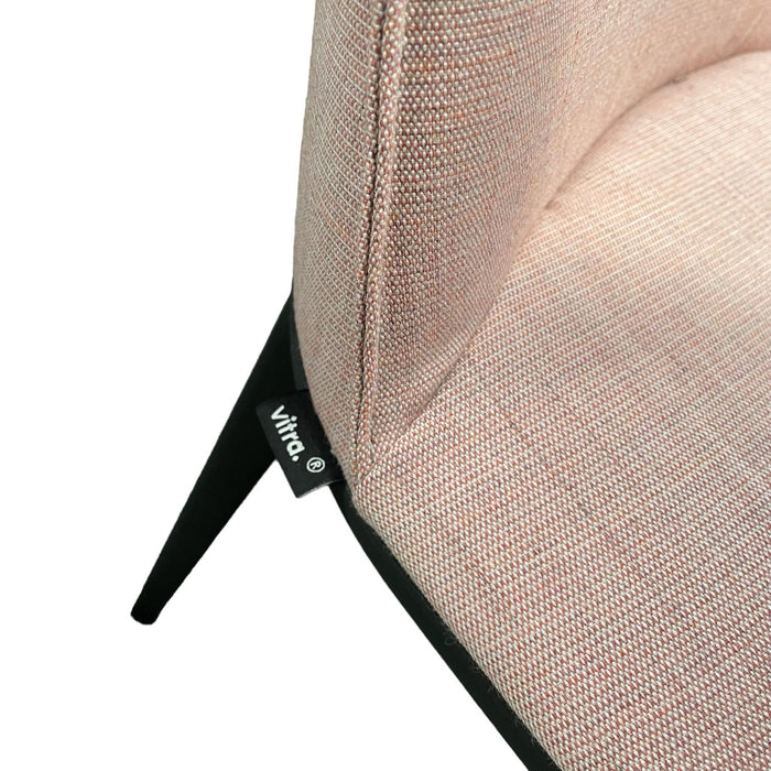 Refurbished Vitra Softshell Side Chair in Light Pink