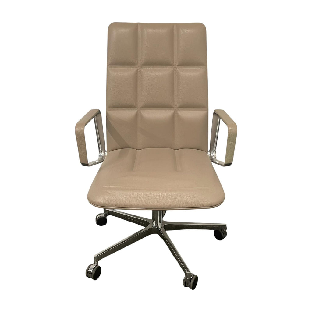 Refurbished Taupe Knoll Leadchair Executive — Zero Office Furniture