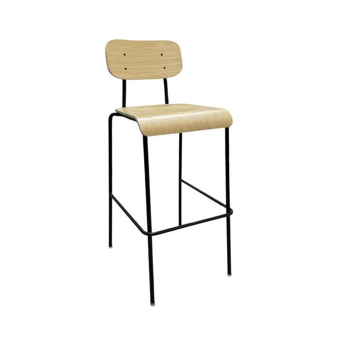 Refurbished Wooden Bar Stool