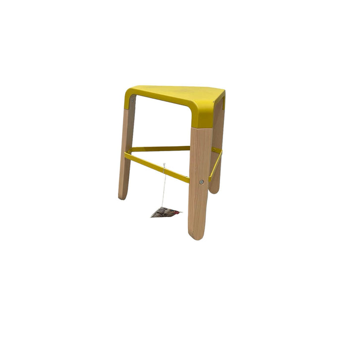 Refurbished Yellow Picapau Low Stool